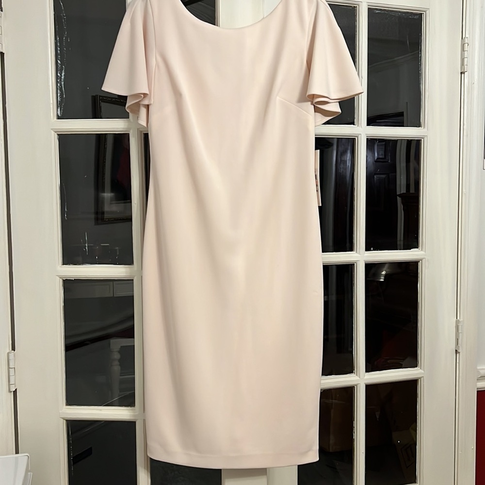 Light pink Calvin Klein dress, new with tags size 10